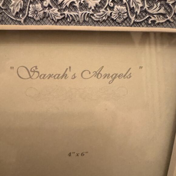 VTG Picture Frame 4 x 6 Sarah's Angels MindSpring GrannyCore Religious Cherubs - Picture 6 of 16